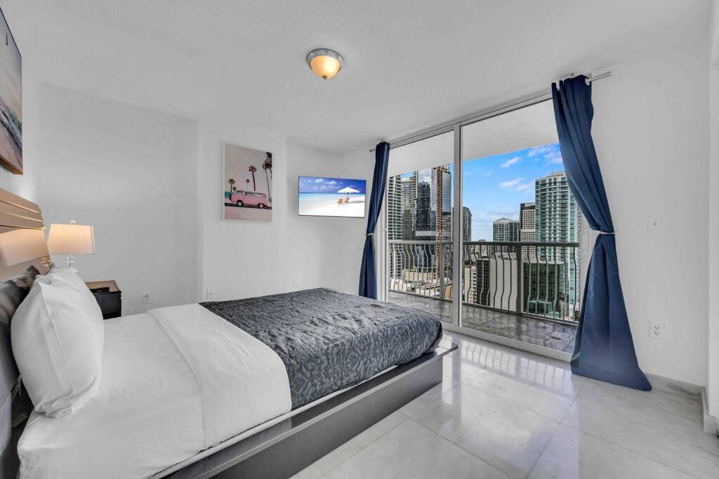 Iconic High Floor 3 Bedrooms In The Heart Of Маямі Екстер'єр фото