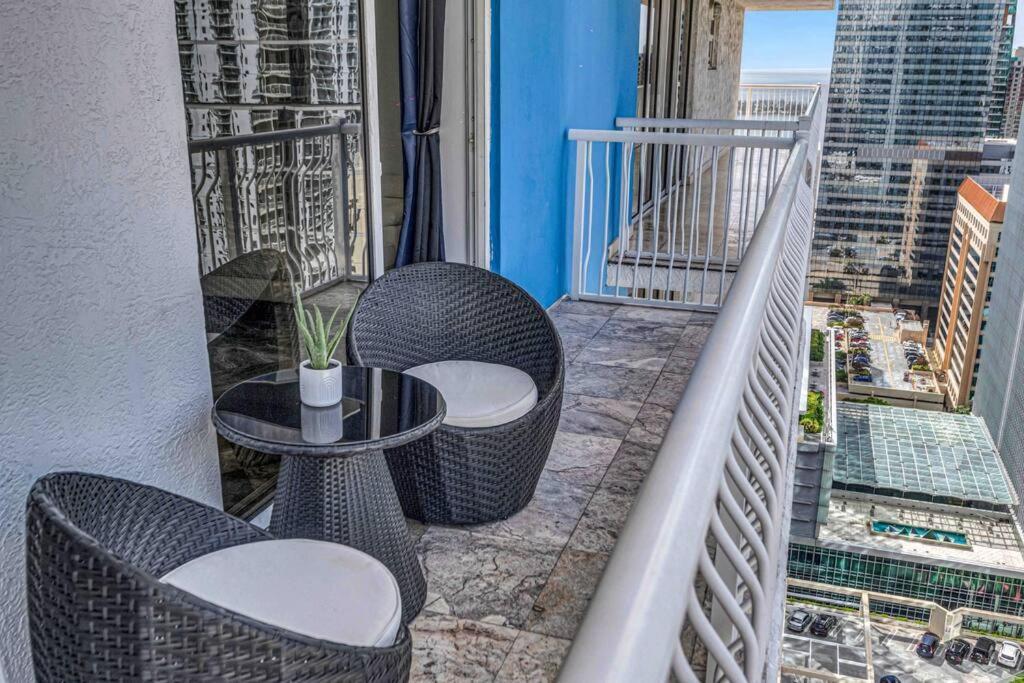 Iconic High Floor 3 Bedrooms In The Heart Of Маямі Екстер'єр фото